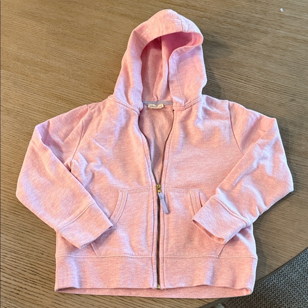 Crewcuts Light Pink Kids Hoodie